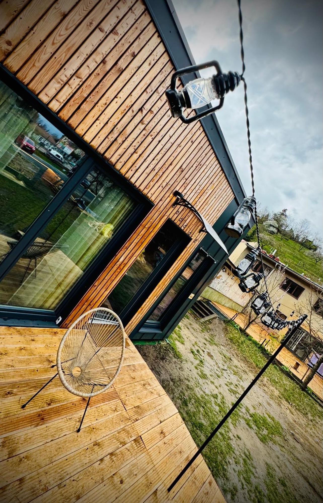 Tiny House Baraczek Brno-Jundrov, Ulice Veslarska Apartment Ngoại thất bức ảnh