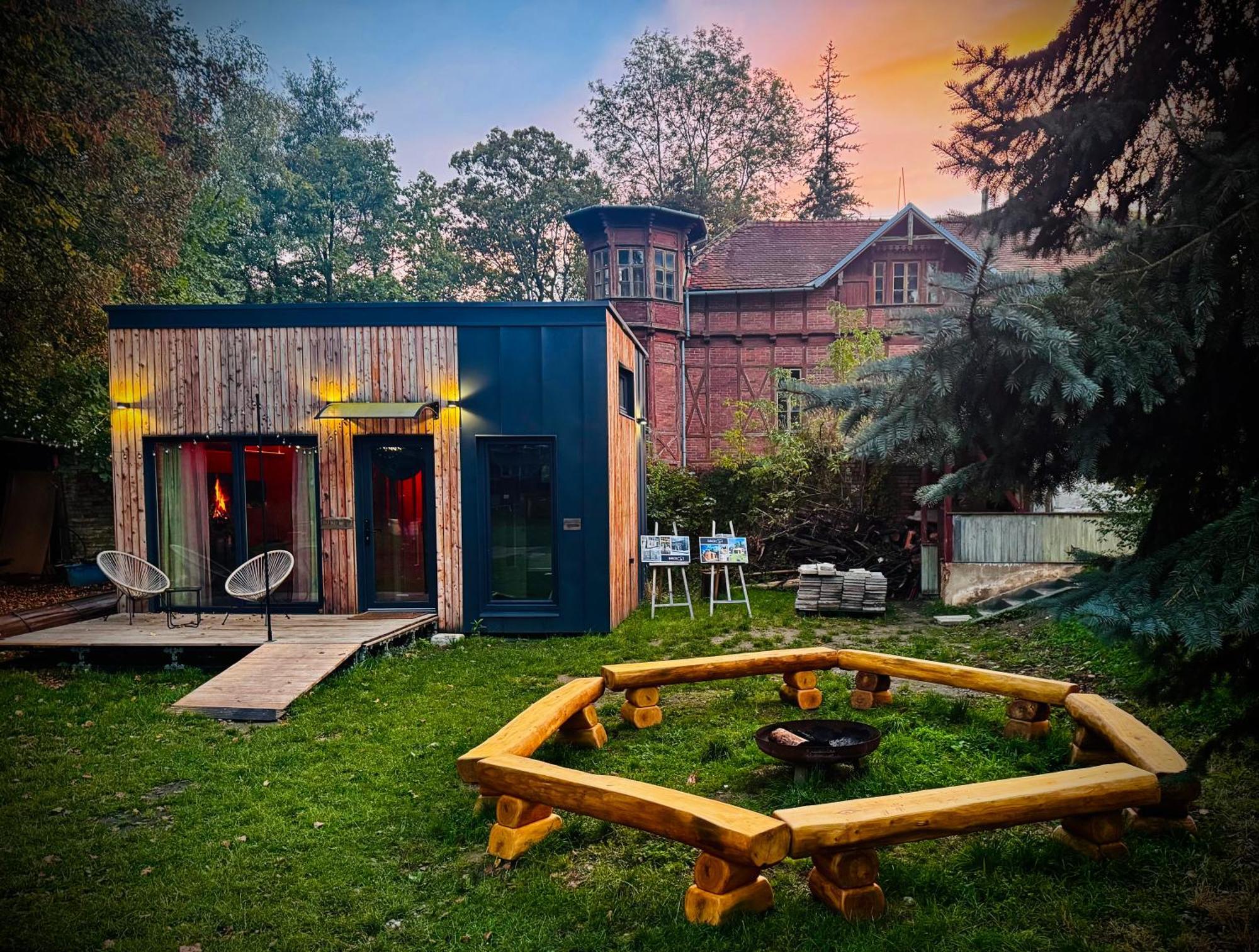 Tiny House Baraczek Brno-Jundrov, Ulice Veslarska Apartment Ngoại thất bức ảnh